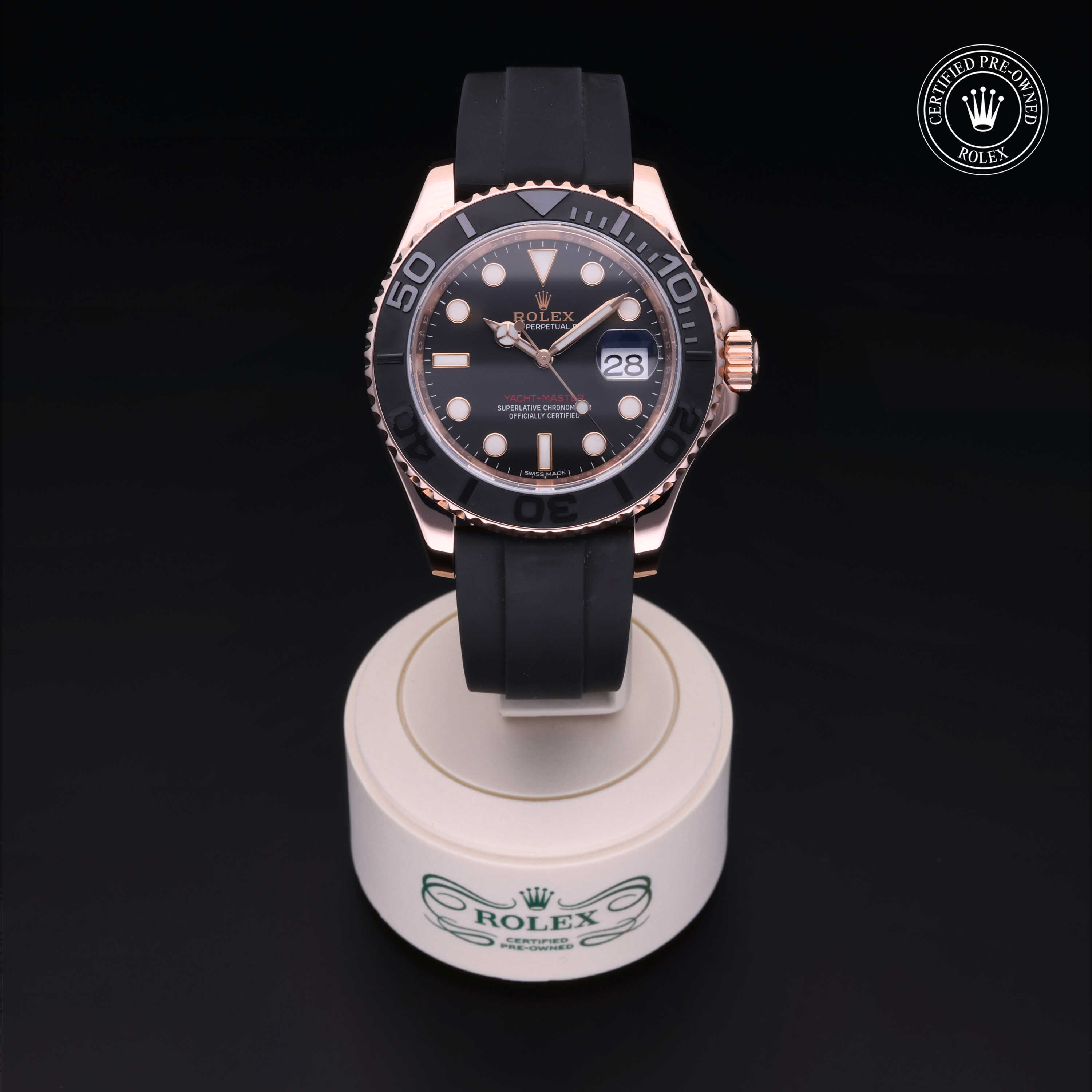 Rolex Yacht-Master in Gold 18 Carat Red M116655-0001 at Heller Jewelers