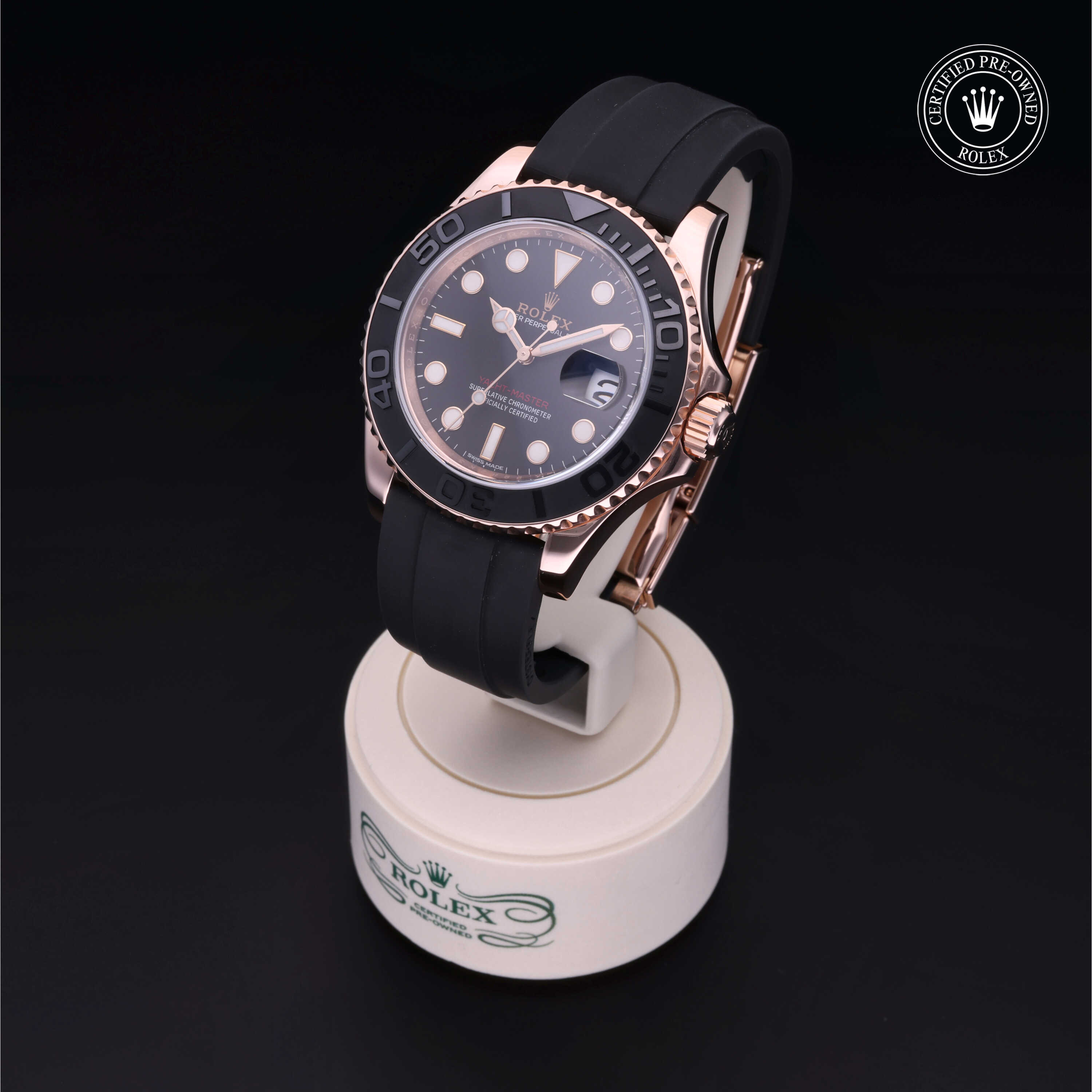 Rolex Yacht-Master in Gold 18 Carat Red M116655-0001 at Heller Jewelers