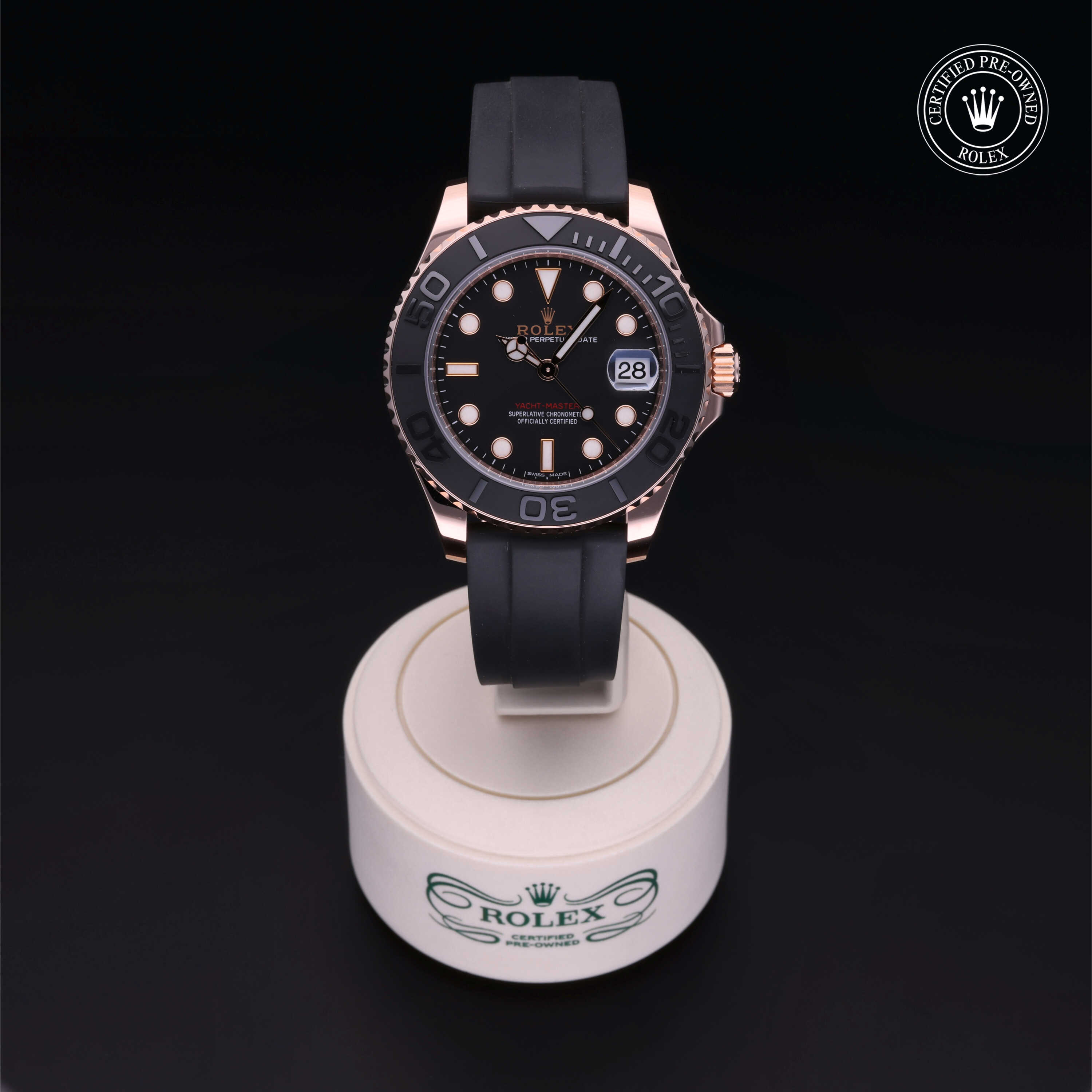 Rolex Yacht-Master in Gold 18 Carat Red M268655-0002 at Heller Jewelers