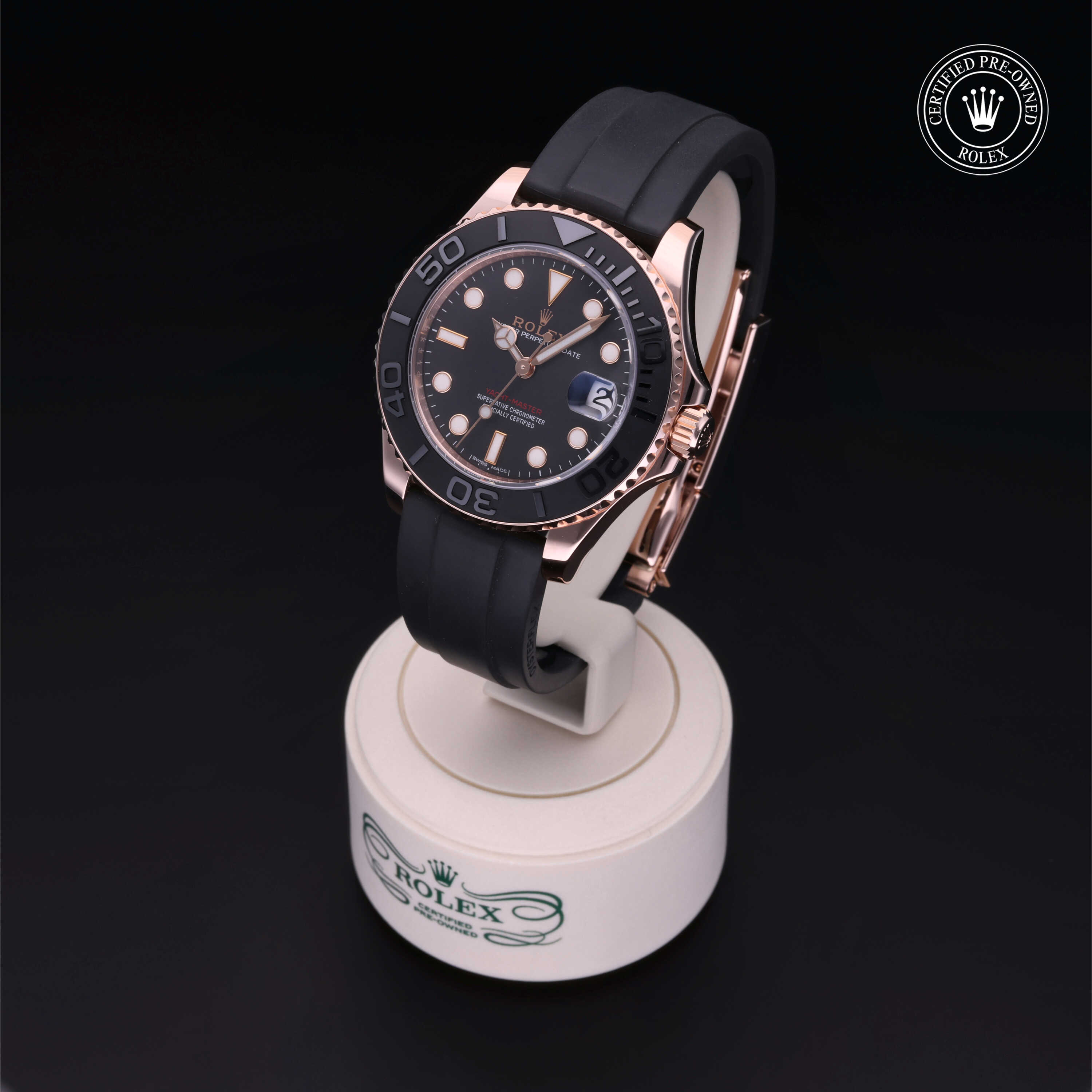 Rolex Yacht-Master in Gold 18 Carat Red M268655-0002 at Heller Jewelers