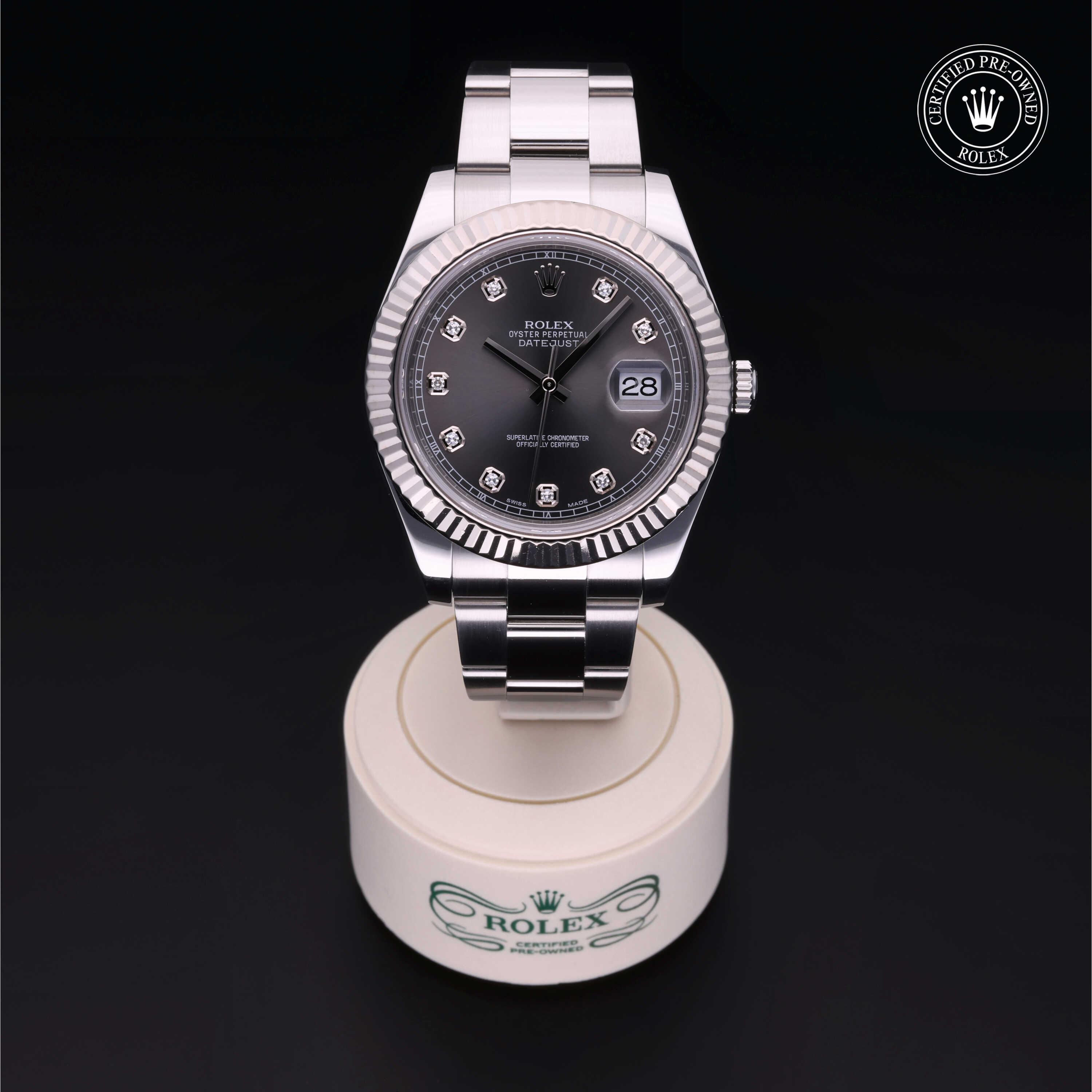 Rolex Datejust II in Rolesor 18 Carat White M116334-0009 at Heller Jewelers