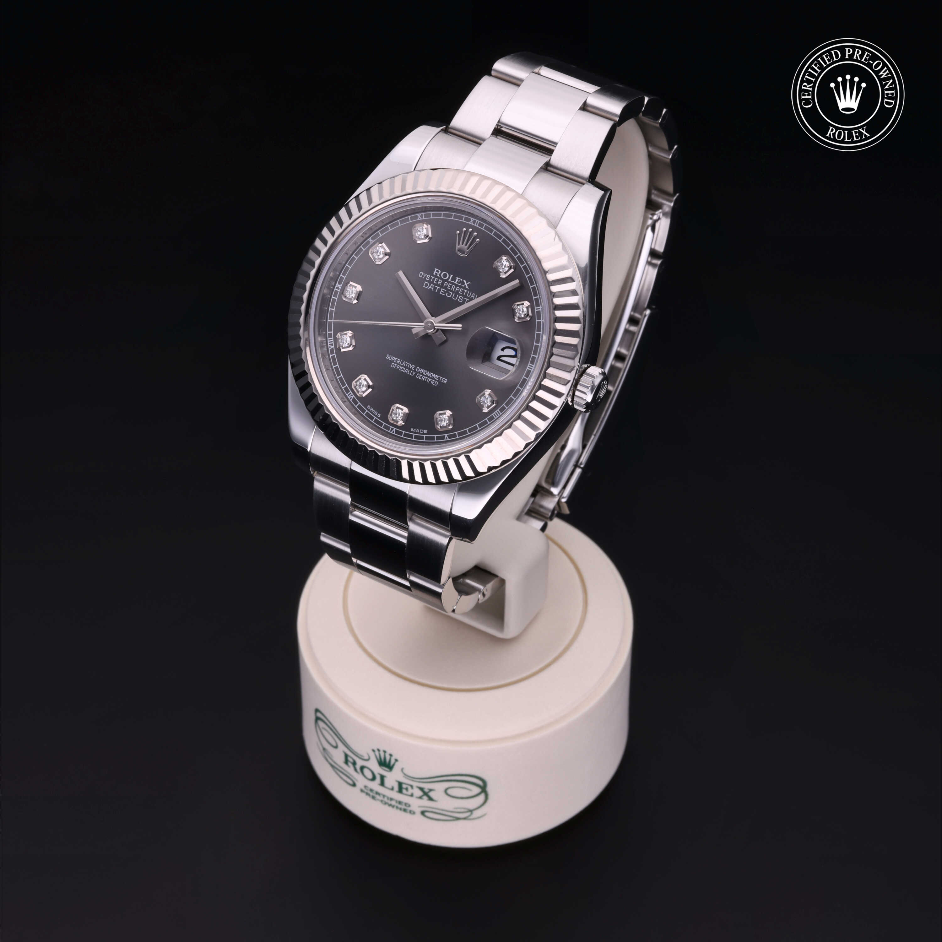 Rolex Datejust II in Rolesor 18 Carat White M116334-0009 at Heller Jewelers