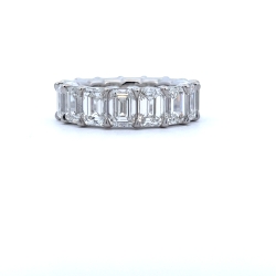 Platinum Eternity Diamond Wedding Band