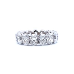 Platinum Diamond Eternity Band