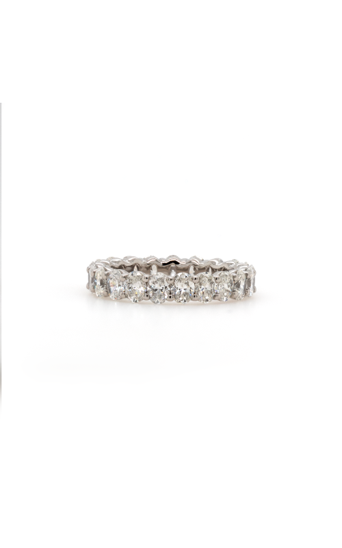 Eternity Oval Diamond Wedding Band