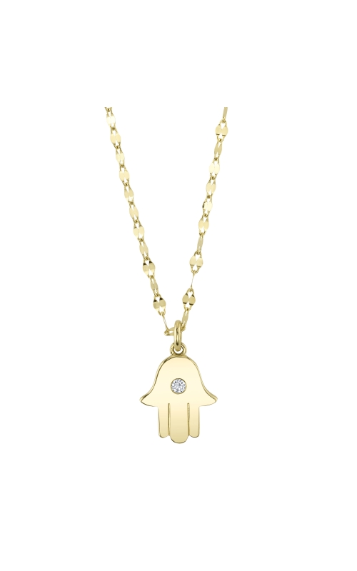 Diamond Hamsa Necklace