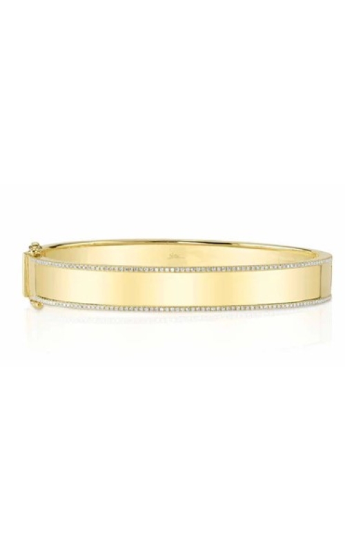 Diamond ID Bangle Bracelet