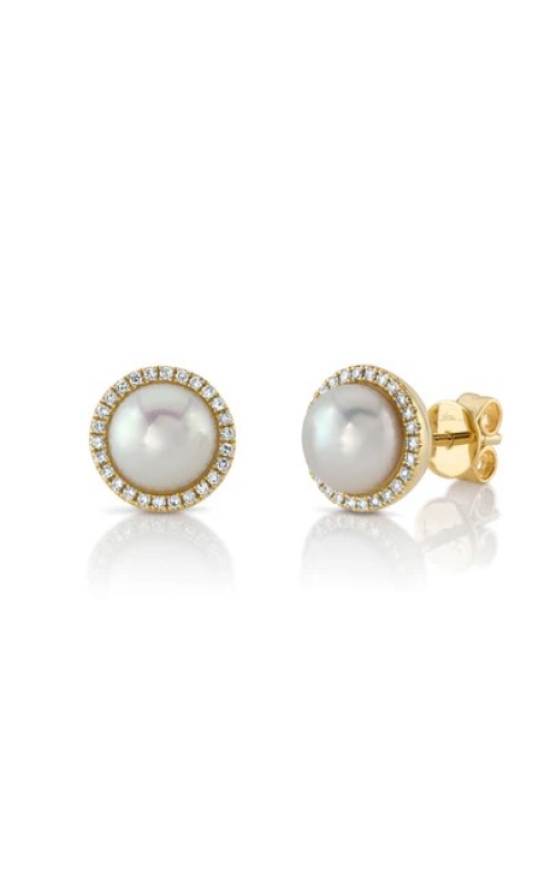 Pearl & Diamond Earrings