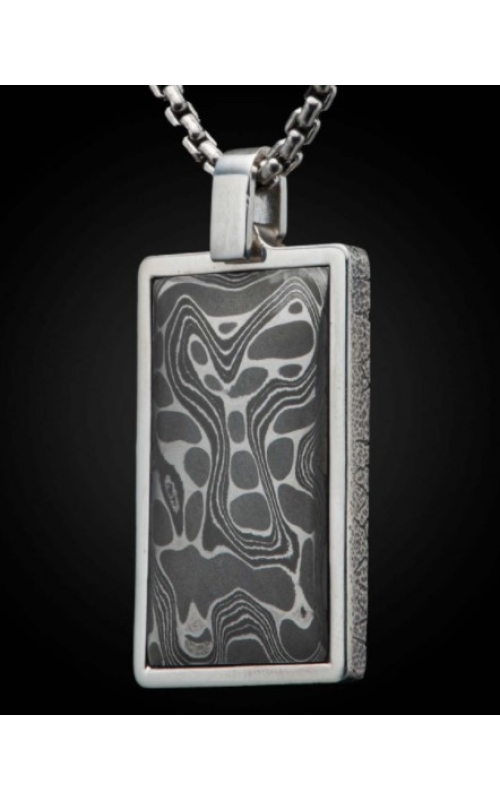 William Henry Damascus Pinnacle Pendant