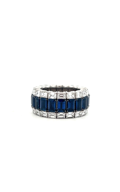 Zydo Sapphire & Diamond Stretch Ring