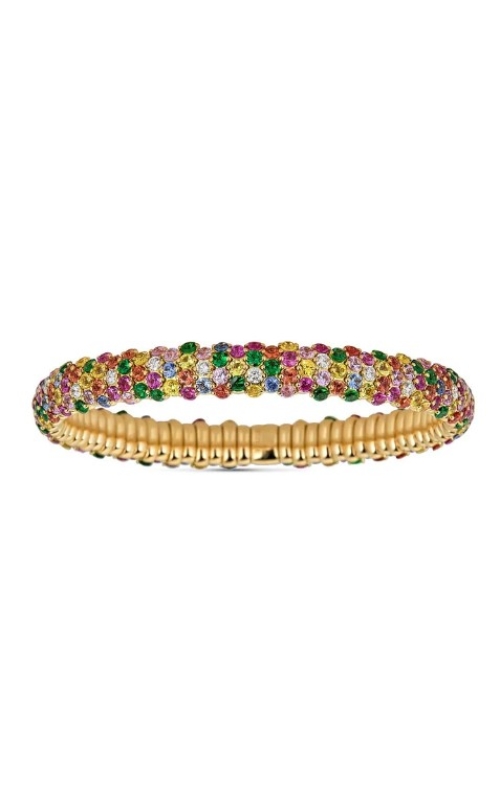 Zydo Multicolor Sapphire & Diamond Bracelet